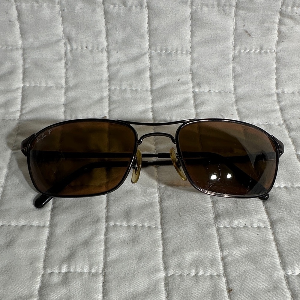 Ray-Ban RB3132  Bronze Frame Sunglasses with Brown Lenses